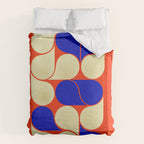 Mid-century geometric shapes-no10 Duvet Cover Gallery Image 6