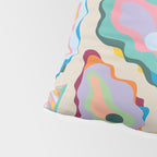Abstract Oysters and Lemon  Pillow Sham Gallery Image 4