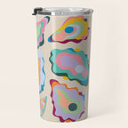Abstract Oysters and Lemon  Travel Mug Gallery Image 3