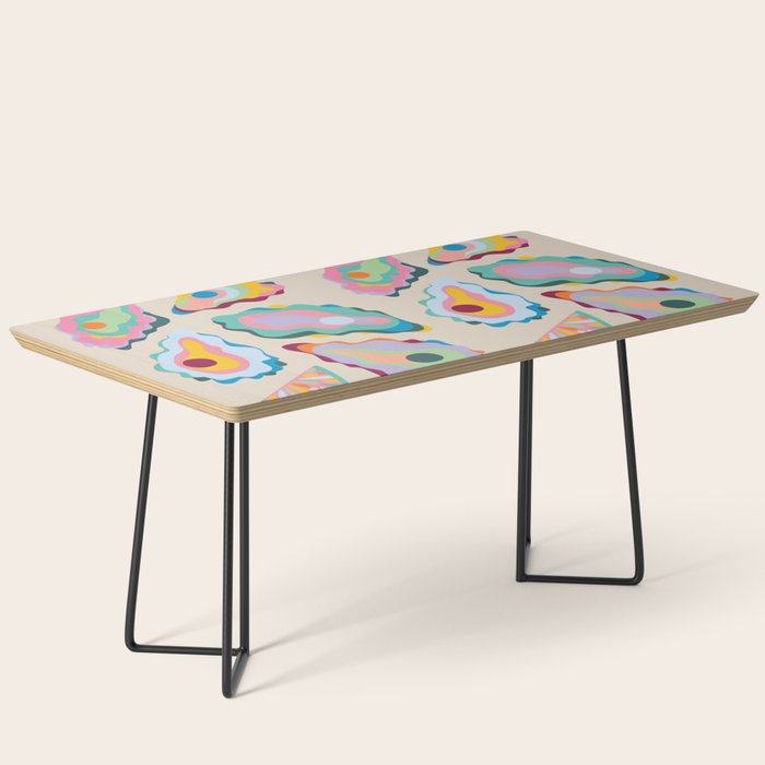 Abstract Oysters and Lemon  Coffee Table Gallery Image 1
