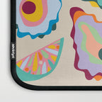 Abstract Oysters and Lemon  Laptop Sleeve Gallery Image 3