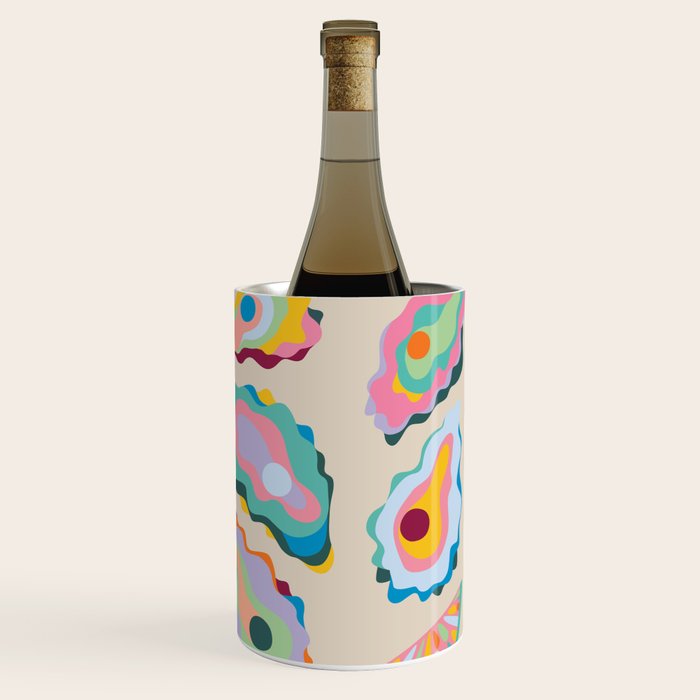 Abstract Oysters and Lemon  Wine Chiller Gallery Image 1