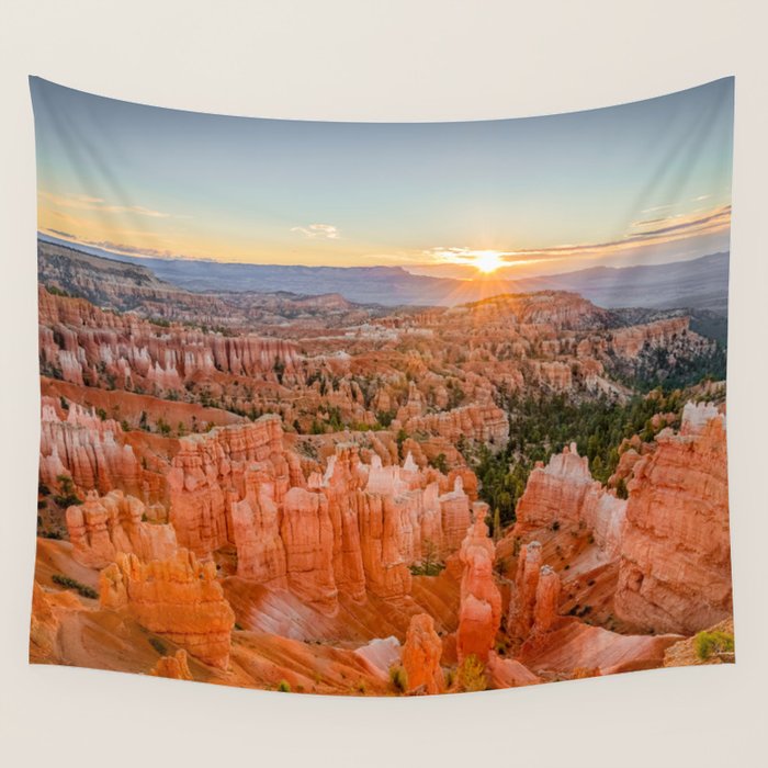 Bryce Canyon Sunrise Utah National Park Southwest USA Landscape Wall Tapestry Gallery Image 4