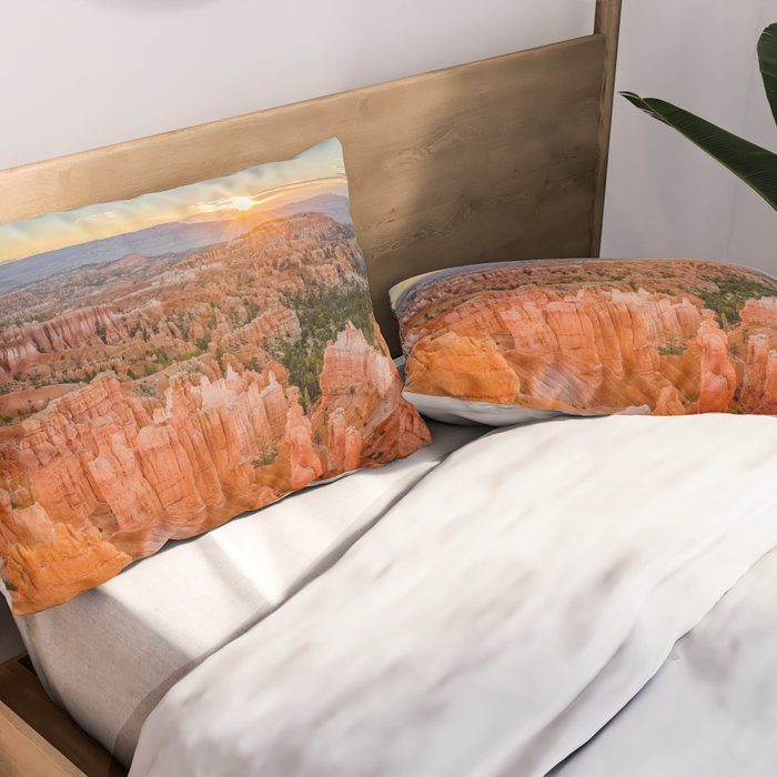 Bryce Canyon Sunrise Utah National Park Southwest USA Landscape Pillow Sham Gallery Image 2