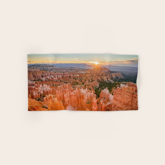 Bryce Canyon Sunrise Utah National Park Southwest USA Landscape Bath Towel Gallery Image 1