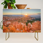 Bryce Canyon Sunrise Utah National Park Southwest USA Landscape Credenza Gallery Image 1