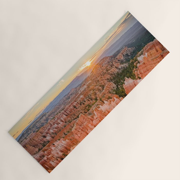 Bryce Canyon Sunrise Utah National Park Southwest USA Landscape Yoga Mat Gallery Image 1