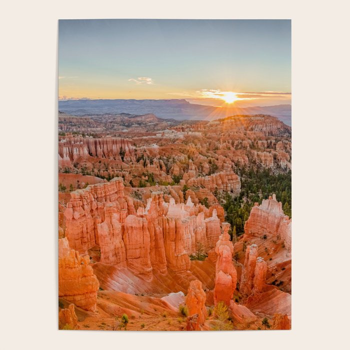 Bryce Canyon Sunrise Utah National Park Southwest USA Landscape Poster Gallery Image 4