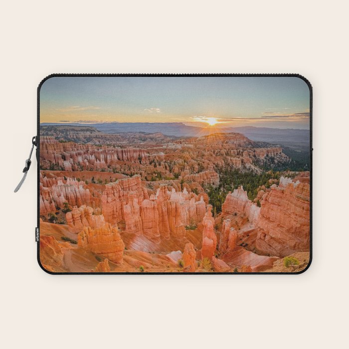Bryce Canyon Sunrise Utah National Park Southwest USA Landscape Laptop Sleeve Gallery Image 1