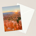 Bryce Canyon Sunrise Utah National Park Southwest USA Landscape Stationery Card Gallery Image 2