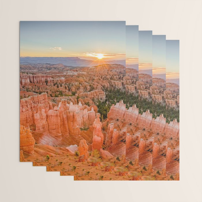 Bryce Canyon Sunrise Utah National Park Southwest USA Landscape Wrapping Paper Gallery Image 3