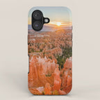 Bryce Canyon Sunrise Utah National Park Southwest USA Landscape iPhone Case Gallery Image 1