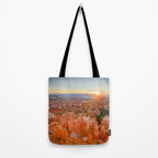Bryce Canyon Sunrise Utah National Park Southwest USA Landscape Tote Bag Gallery Image 2