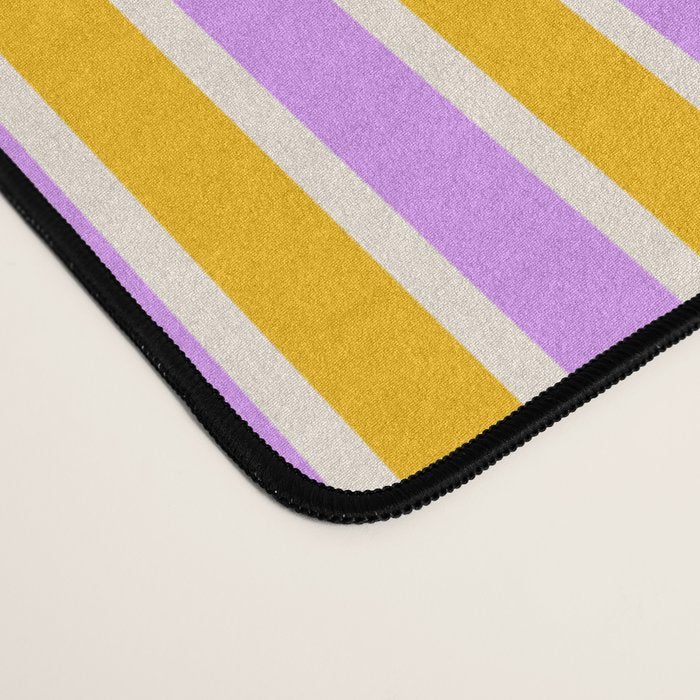 Playful patchwork Desk Mat Gallery Image 4