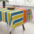 Playful patchwork Tablecloth Gallery Image 3