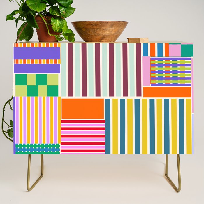 Playful patchwork Credenza Gallery Image 1