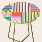 Playful patchwork Side Table Gallery Image 2