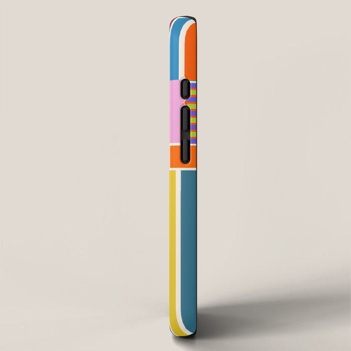 Playful patchwork iPhone Case Gallery Image 2