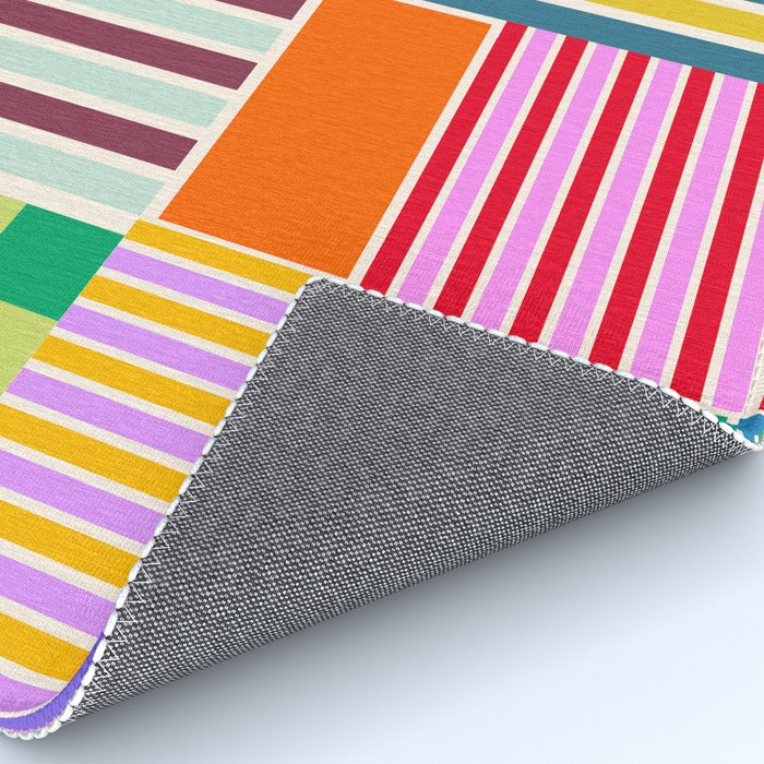 Playful patchwork Rug Gallery Image 4