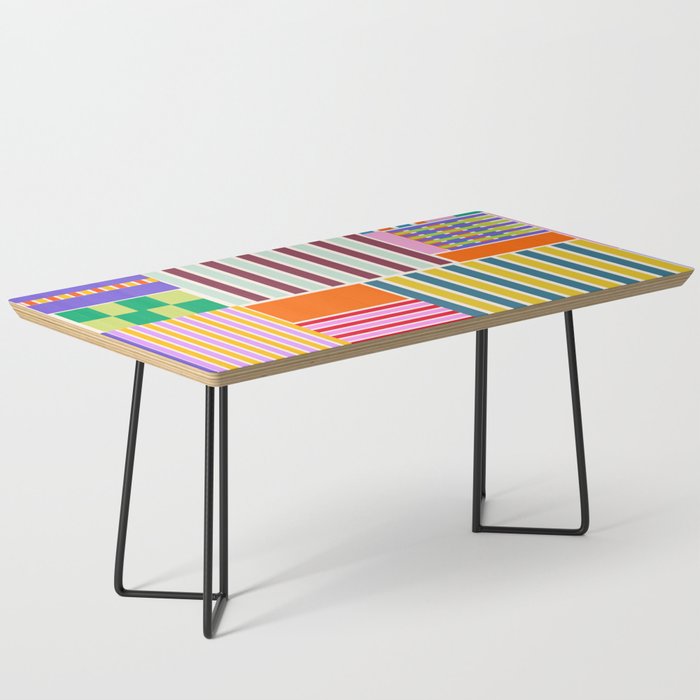 Playful patchwork Coffee Table Gallery Image 1