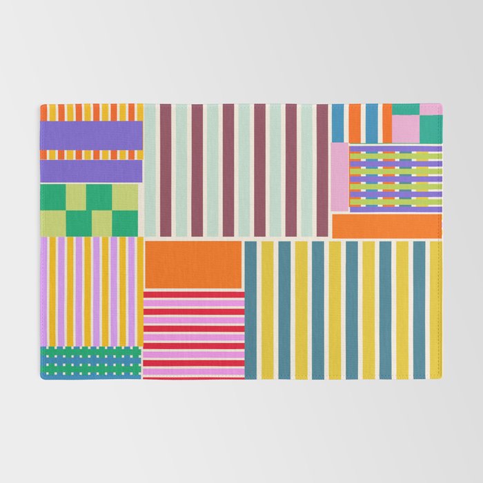 Playful patchwork Rug Gallery Image 2
