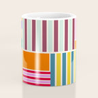 Playful patchwork Coffee Mug Gallery Image 4