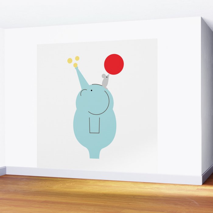 Big and Small Wall Mural Gallery Image 2
