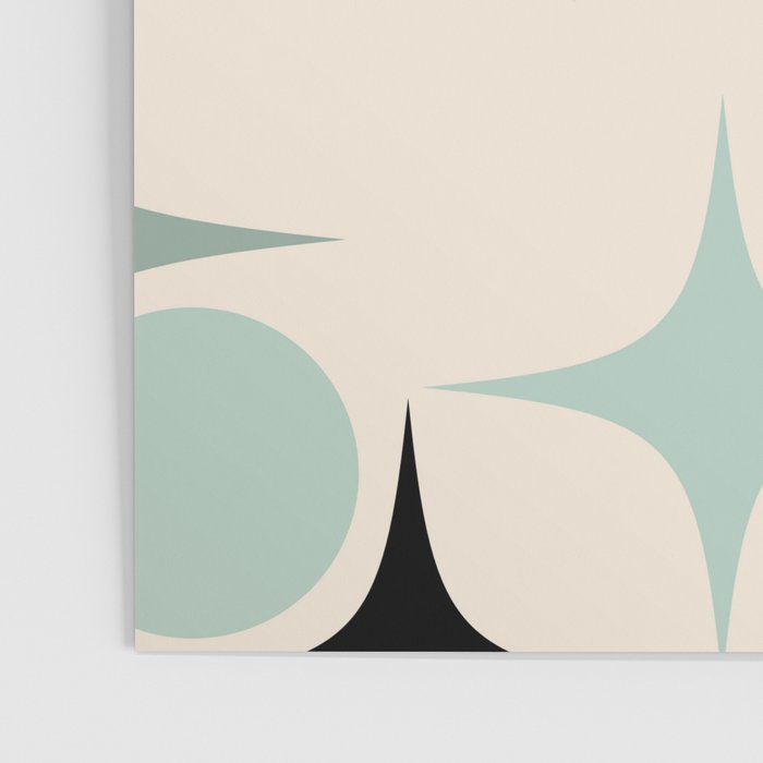 Modern Retro Geo Poster Gallery Image 3