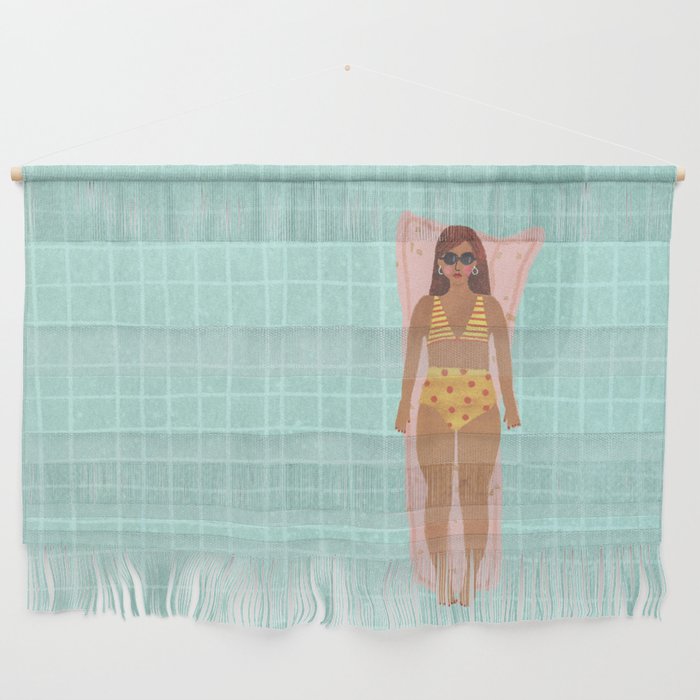 Swimming in Blue Wall Hanging Gallery Image 1