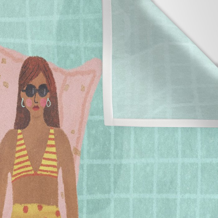 Swimming in Blue Wall Tapestry Gallery Image 3