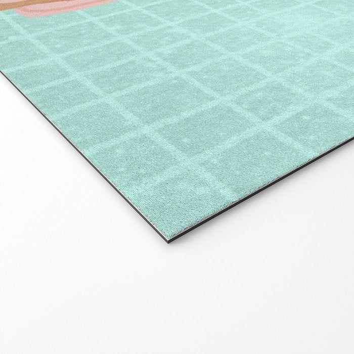 Swimming in Blue Welcome Mat Gallery Image 2