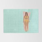 Swimming in Blue Rug Gallery Image 2