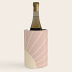 Minimal Sunrays - Neutral Pink Wine Chiller Gallery Image 3