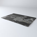 BREAK TIME | style | fashion | black and white | classic | retro | glitter | sparkle | smoke Rug Gallery Image 3