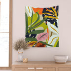 Jungle Abstract 2 Wall Tapestry Gallery Image 2
