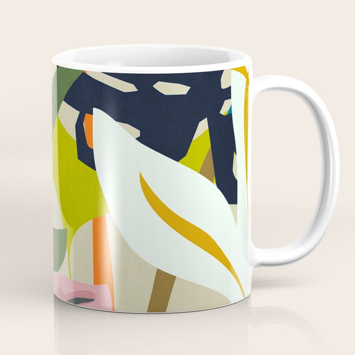 Jungle Abstract 2 Coffee Mug Gallery Image 1