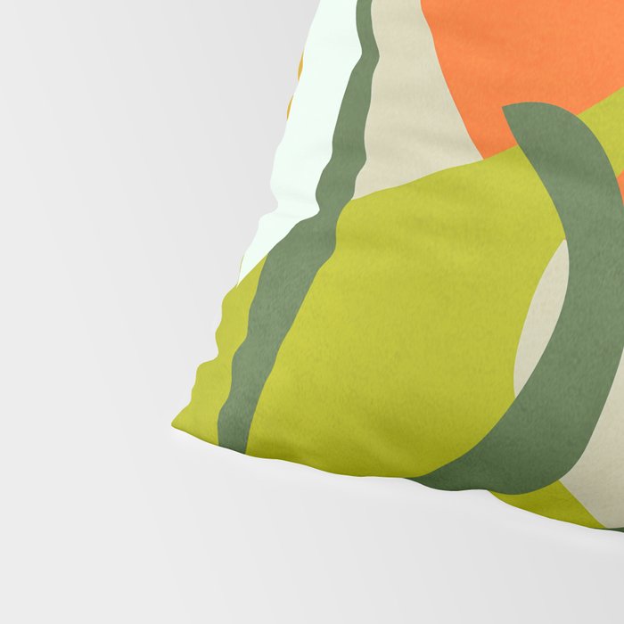 Jungle Abstract 2 Pillow Sham Gallery Image 4