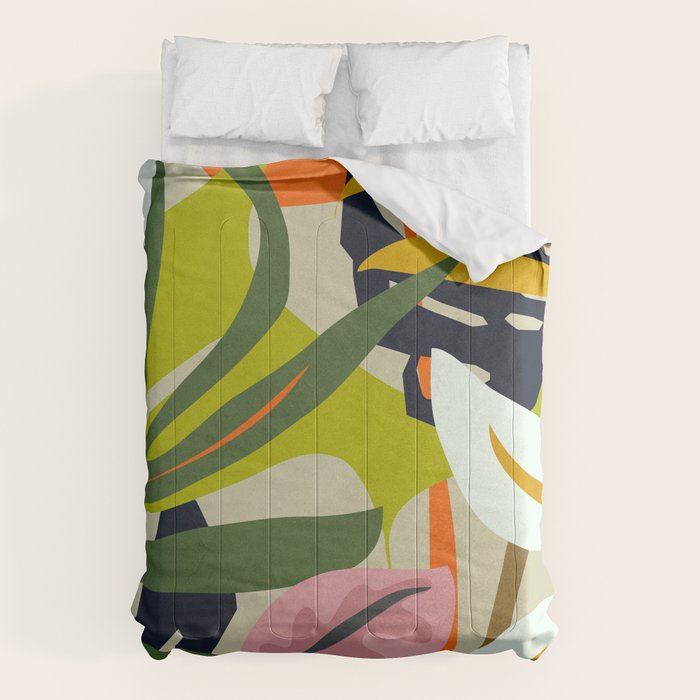 Jungle Abstract 2 Comforter Gallery Image 1