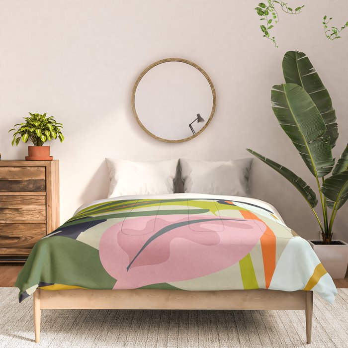 Jungle Abstract 2 Comforter Gallery Image 3