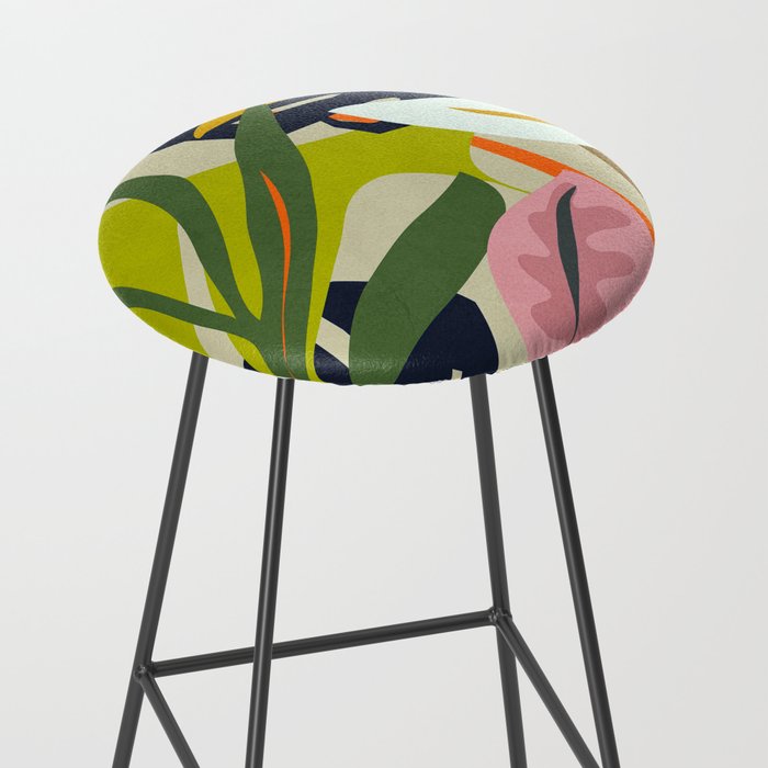 Jungle Abstract 2 Stool Gallery Image 2