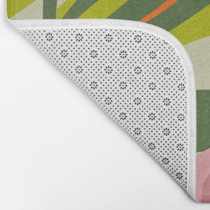 Jungle Abstract 2 Bath Mat Gallery Image 2
