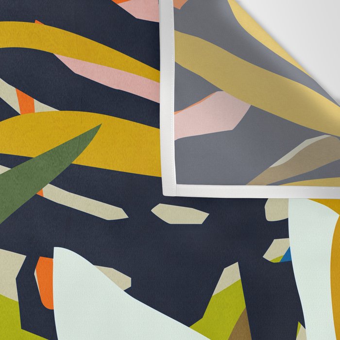 Jungle Abstract 2 Wall Tapestry Gallery Image 3