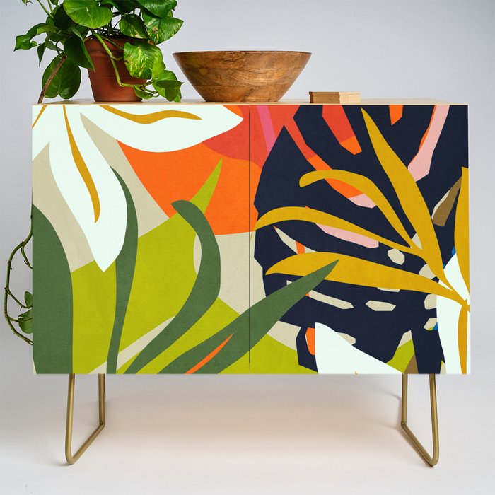 Jungle Abstract 2 Credenza Gallery Image 1