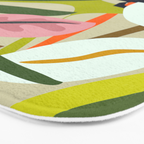 Jungle Abstract 2 Bath Mat Gallery Image 3