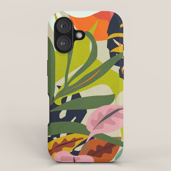 Jungle Abstract 2 iPhone Case Gallery Image 1
