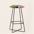 Jungle Abstract 2 Stool Gallery Image 1