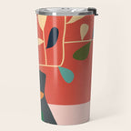 Vase of Vibrance 2 Travel Mug Gallery Image 2