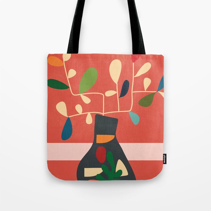 Vase of Vibrance 2 Tote Bag Gallery Image 1