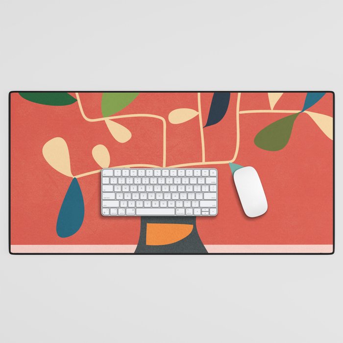 Vase of Vibrance 2 Desk Mat Gallery Image 1