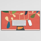 Vase of Vibrance 2 Desk Mat Gallery Image 1